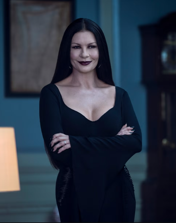 morticia addams costume