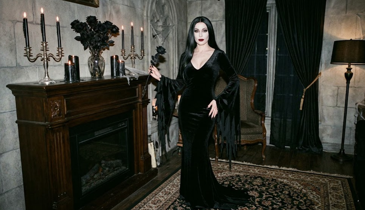 Morticia Addams Costume Elegant Gothic Style Guide